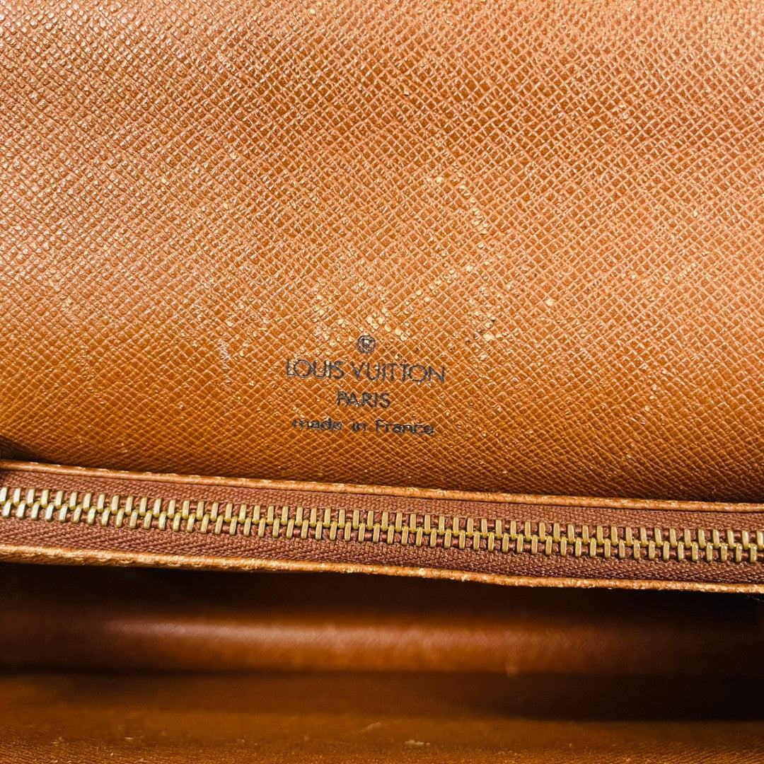 LOUIS VUITTON Authentische Vintage Umhängetasche Cartouchiere 70er Jahre Made in France