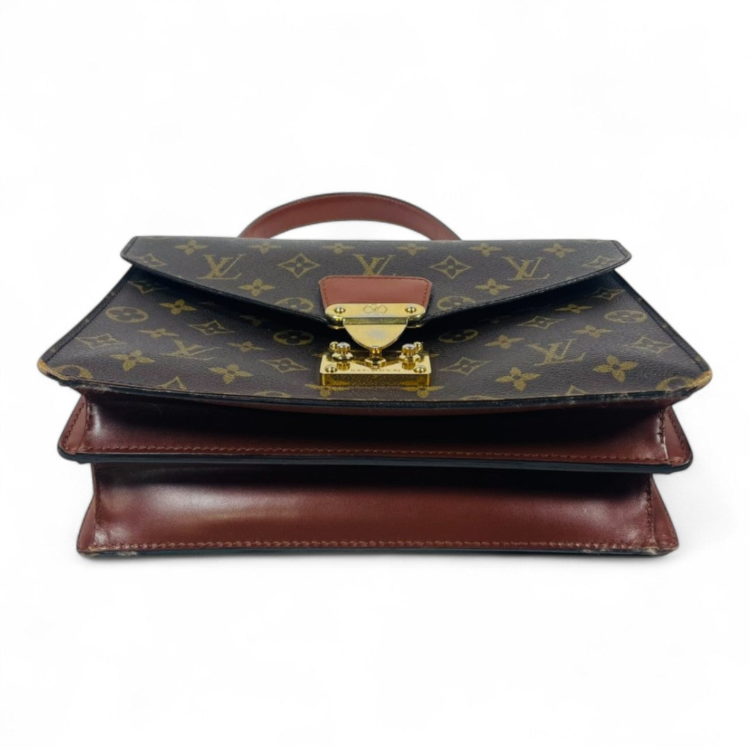 LOUIS VUITTON Authentische Vintage Umhängetasche Cartouchiere 70er Jahre Made in France
