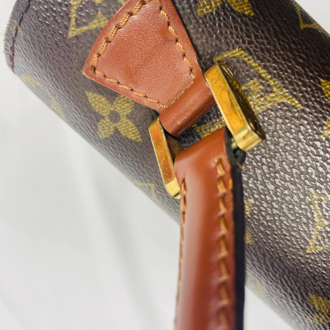 LOUIS VUITTON Authentische Vintage Umhängetasche Cartouchiere 70er Jahre Made in France
