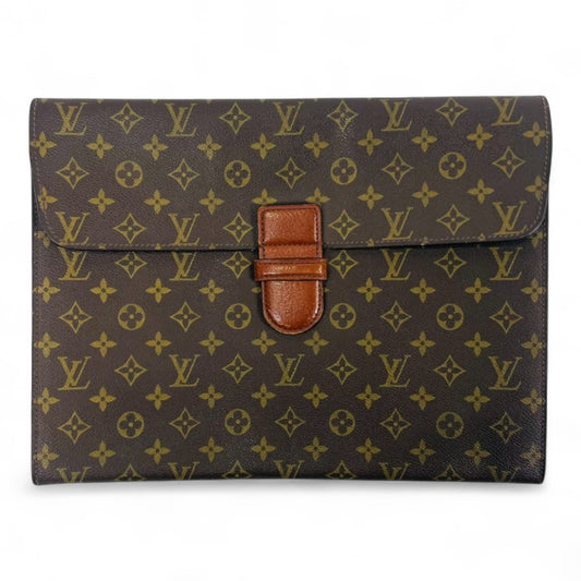 LOUIS VUITTON Monogram Pochette Ministère Business bag / Document case 54