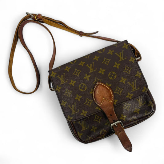 LOUIS VUITTON Monogram Cartouchière Shoulder bag / Crossbody bag 78