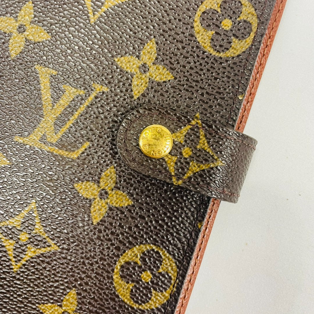 LOUIS VUITTON Monogram Agenda PM R2000