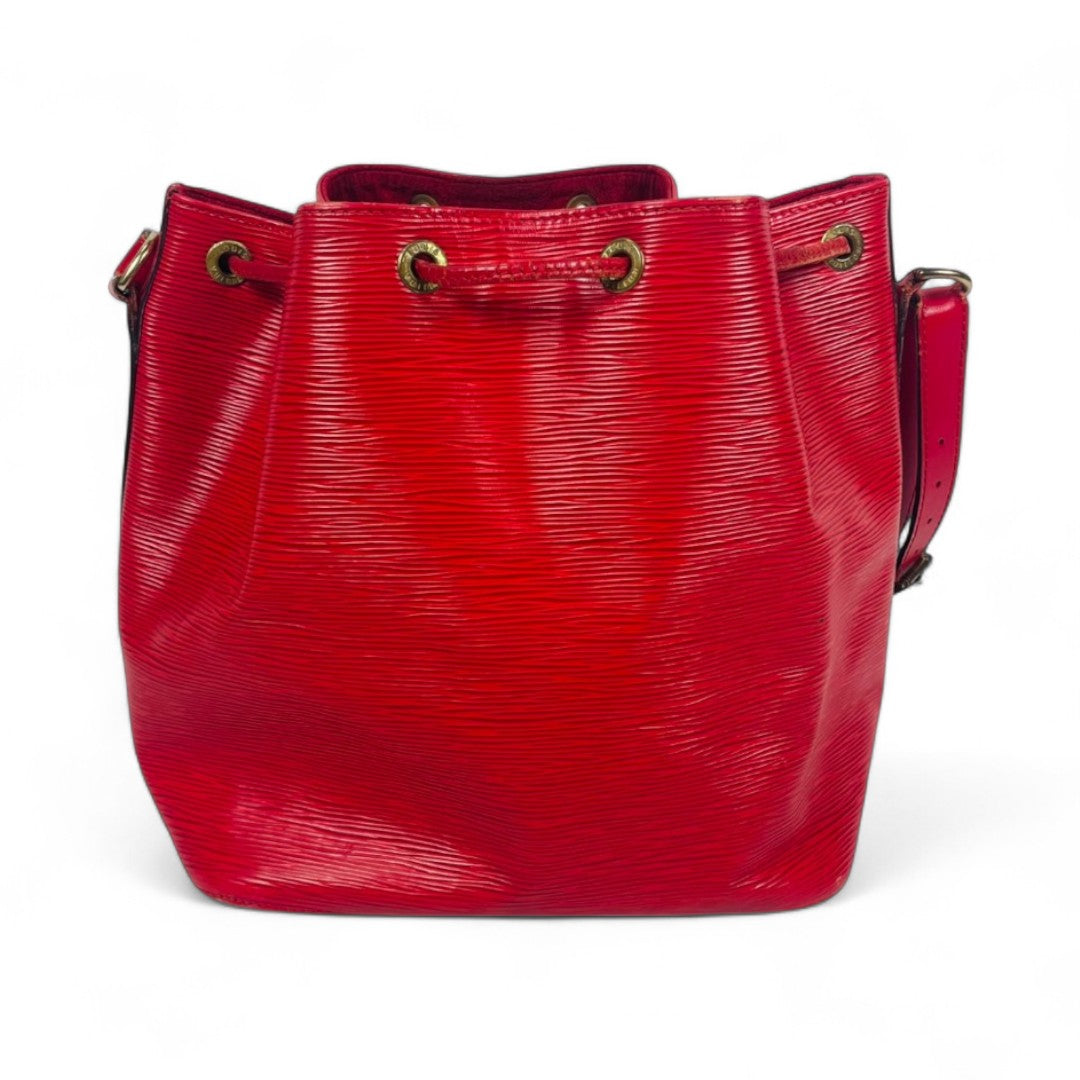 LOUIS VUITTON Epi Red Petit-Noe Shoulder Bag M44107