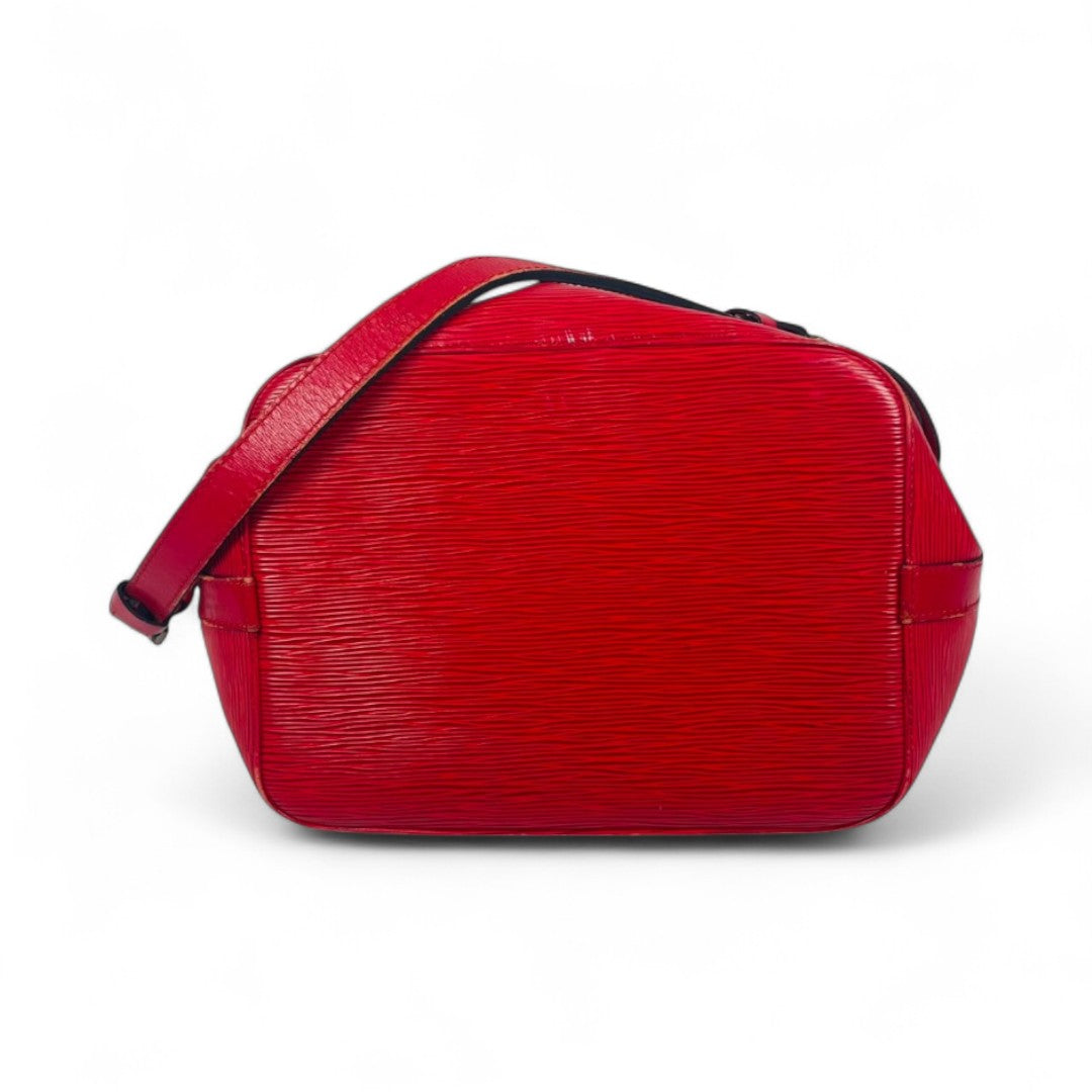 LOUIS VUITTON Epi Red Petit-Noe Shoulder Bag M44107