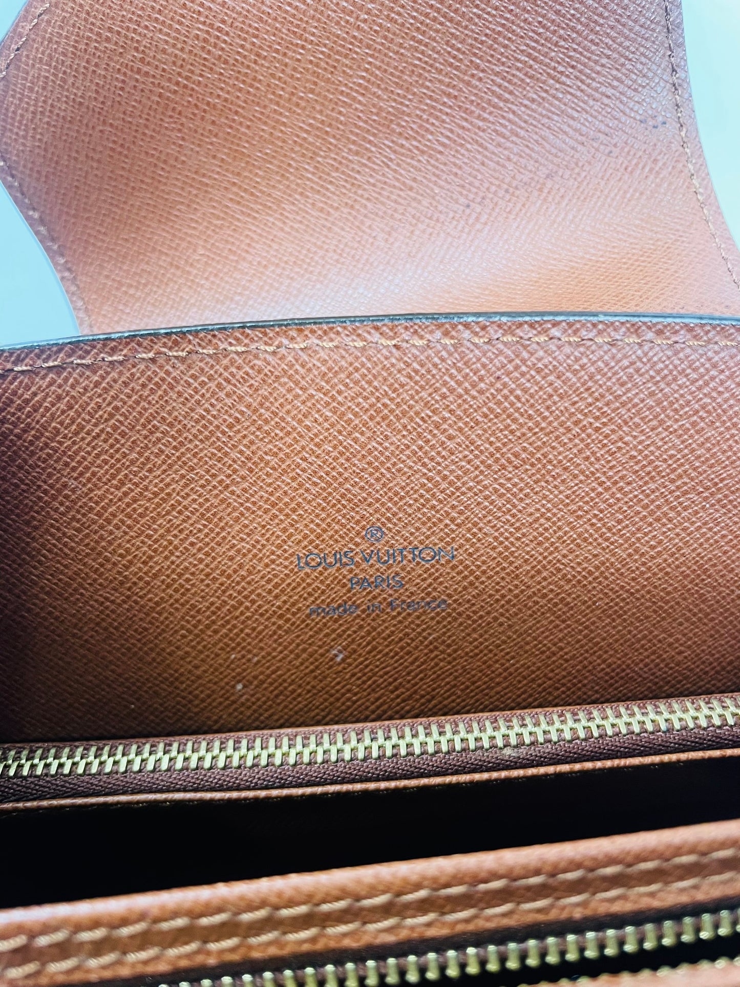 LOIUS VUITTON Monogram Cartouchiere Shoulder Bag M51375