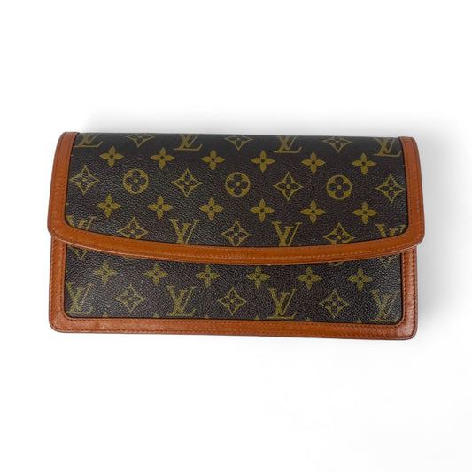 LOUIS VUITTON Monogram Pochette Dame GM Clutch Bag M51810