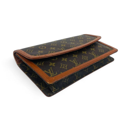 LOUIS VUITTON Monogram Pochette Dame GM Clutch Bag M51810