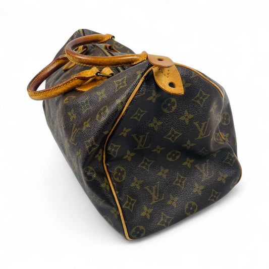 LOUIS VUITTON Monogram Speedy 35 M41524