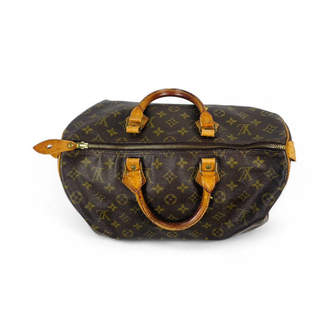 LOUIS VUITTON Monogram Speedy 35 M41524