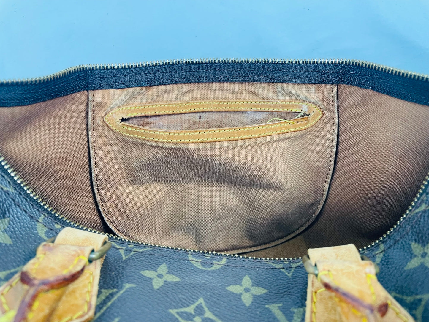 LOUIS VUITTON Monogram Speedy 35 M41524