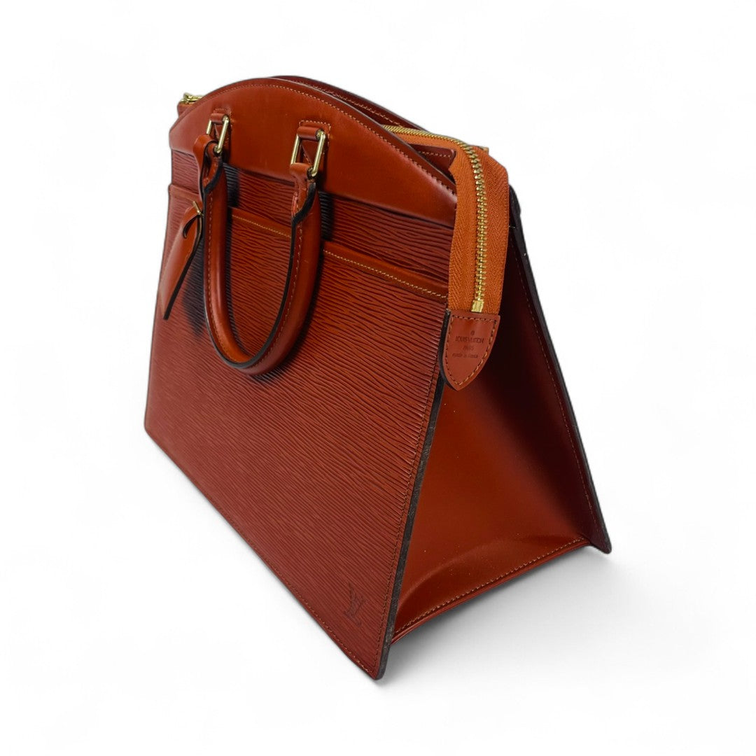 LOUIS VUITTON Epi Riviera Kenya Brown Handbag M48183