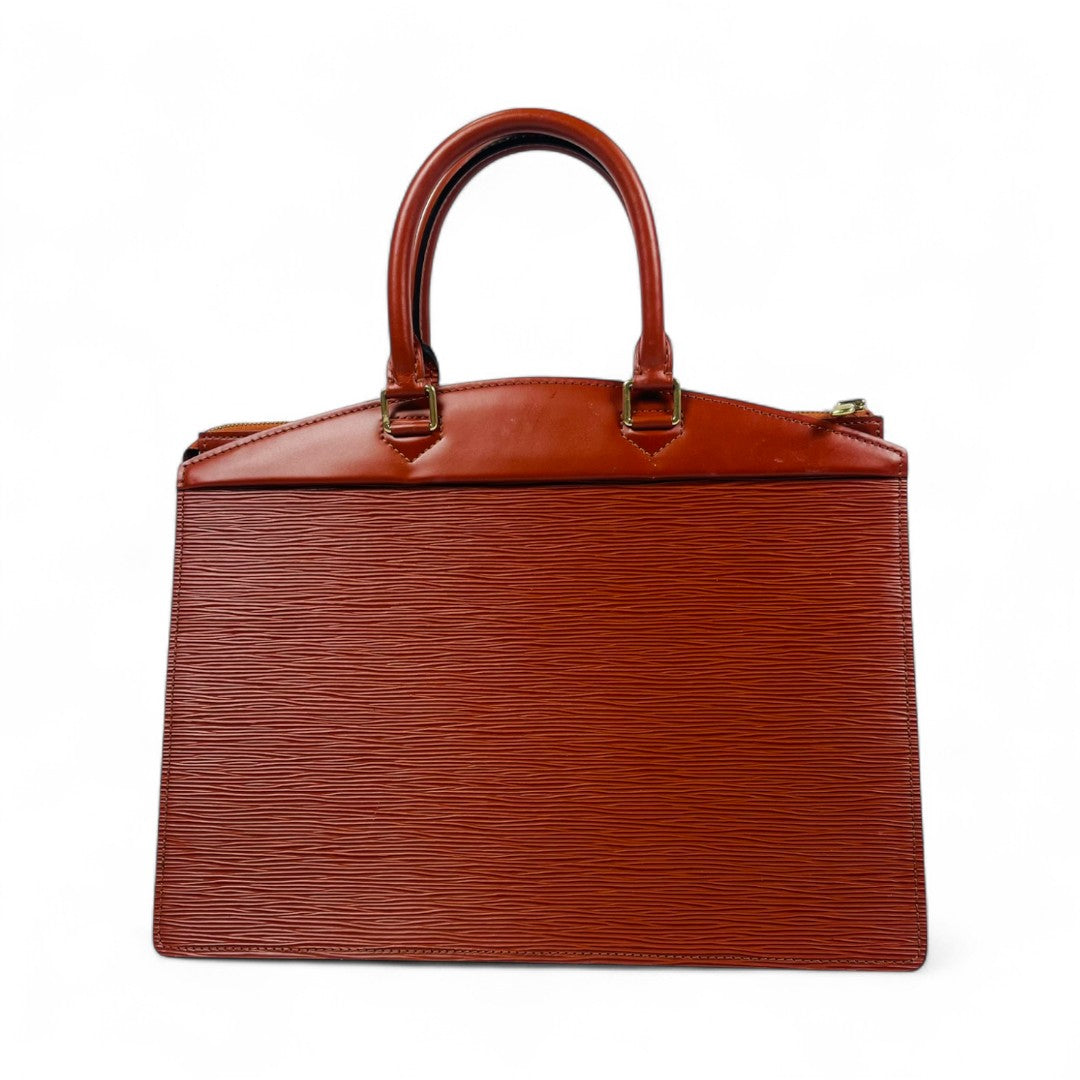 LOUIS VUITTON Epi Riviera Kenya Brown Handbag M48183