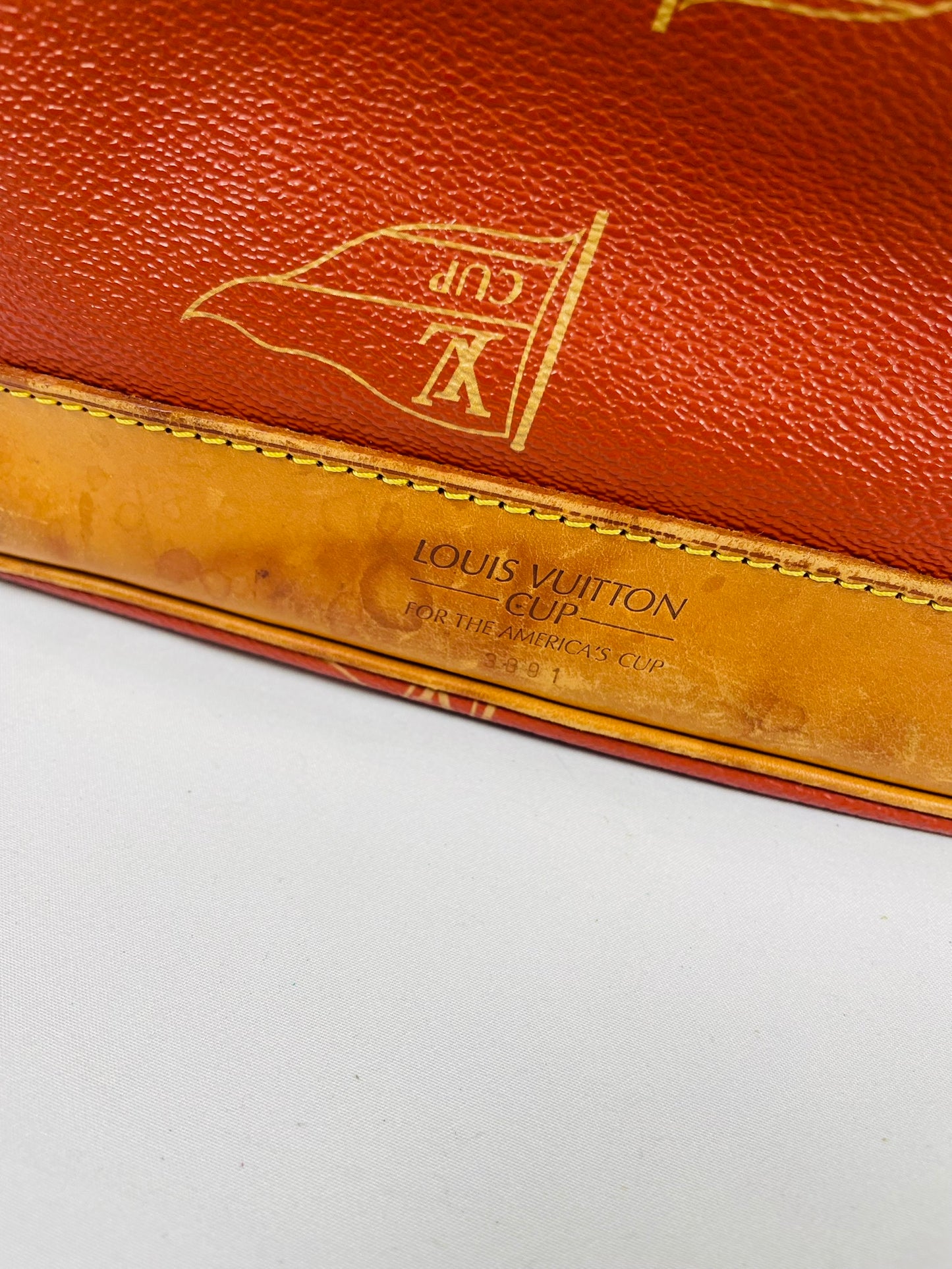 LOUIS VUITTON Louis Vuitton Cup Limited Edition St. Tropez Bag Mahogany M80026