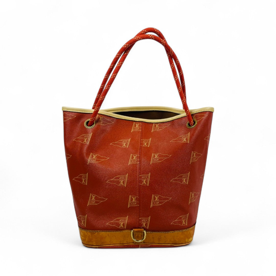 LOUIS VUITTON Louis Vuitton Cup Limited Edition St. Tropez Bag Mahogany M80026