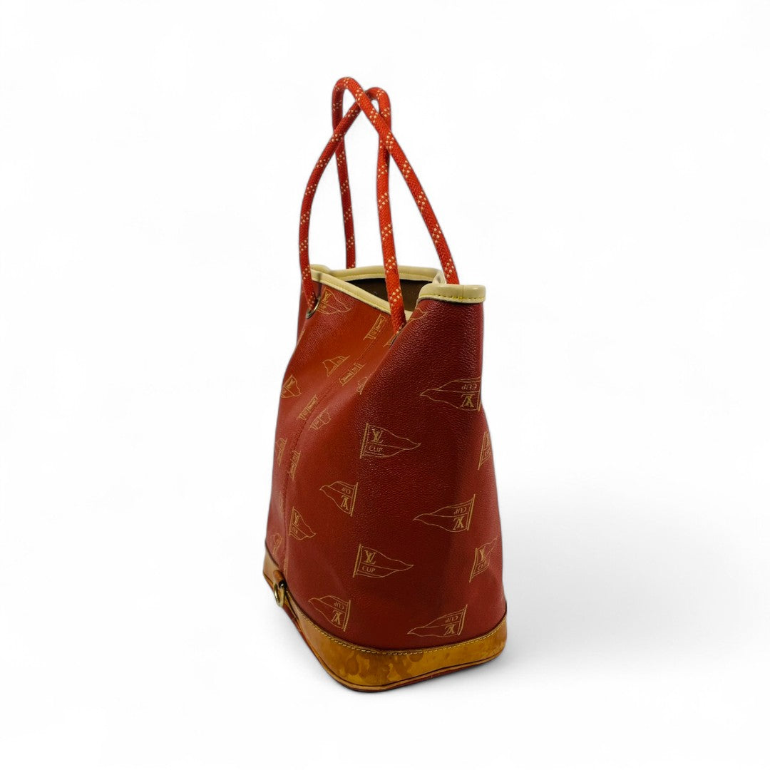 LOUIS VUITTON Louis Vuitton Cup Limited Edition St. Tropez Bag Mahogany M80026
