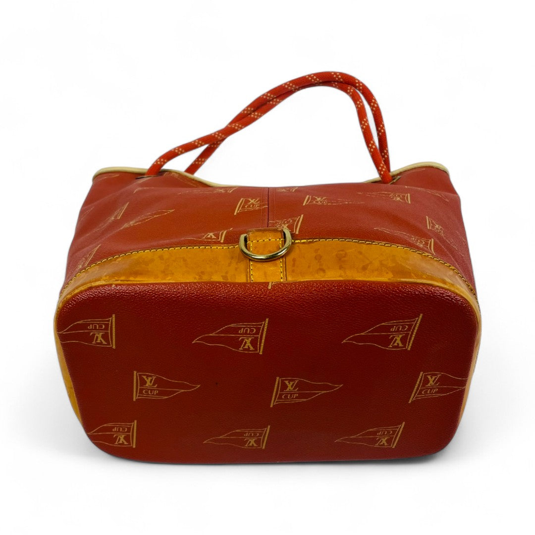 LOUIS VUITTON Louis Vuitton Cup Limited Edition St. Tropez Bag Mahogany M80026
