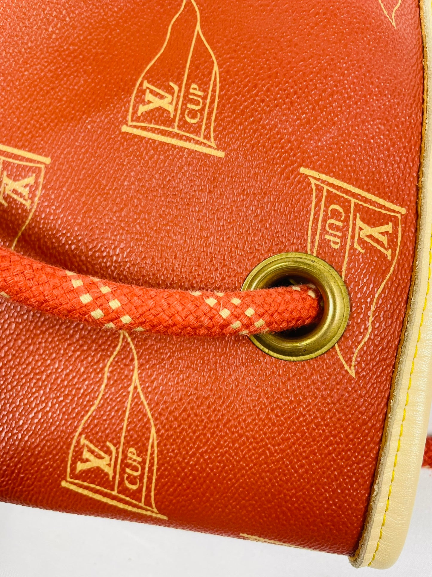 LOUIS VUITTON Louis Vuitton Cup Limited Edition St. Tropez Bag Mahogany M80026
