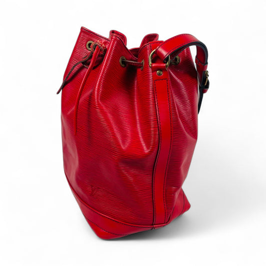 LOUIS VUITTON Epi Noé Red Shoulder Bag M44009