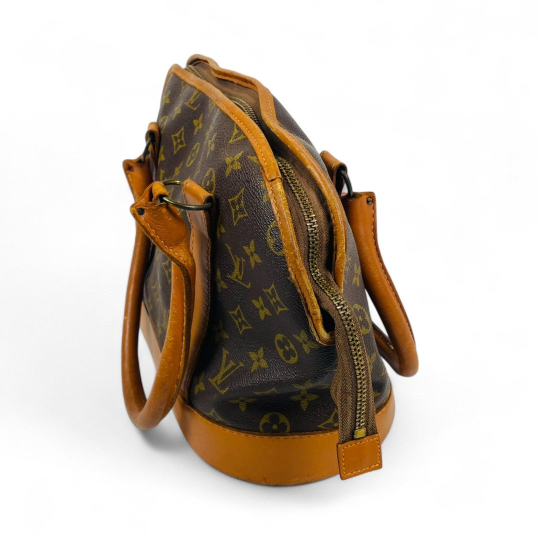 LOUIS VUITTON 1980's Vintage Monogram Handbag Made in U.S.A.