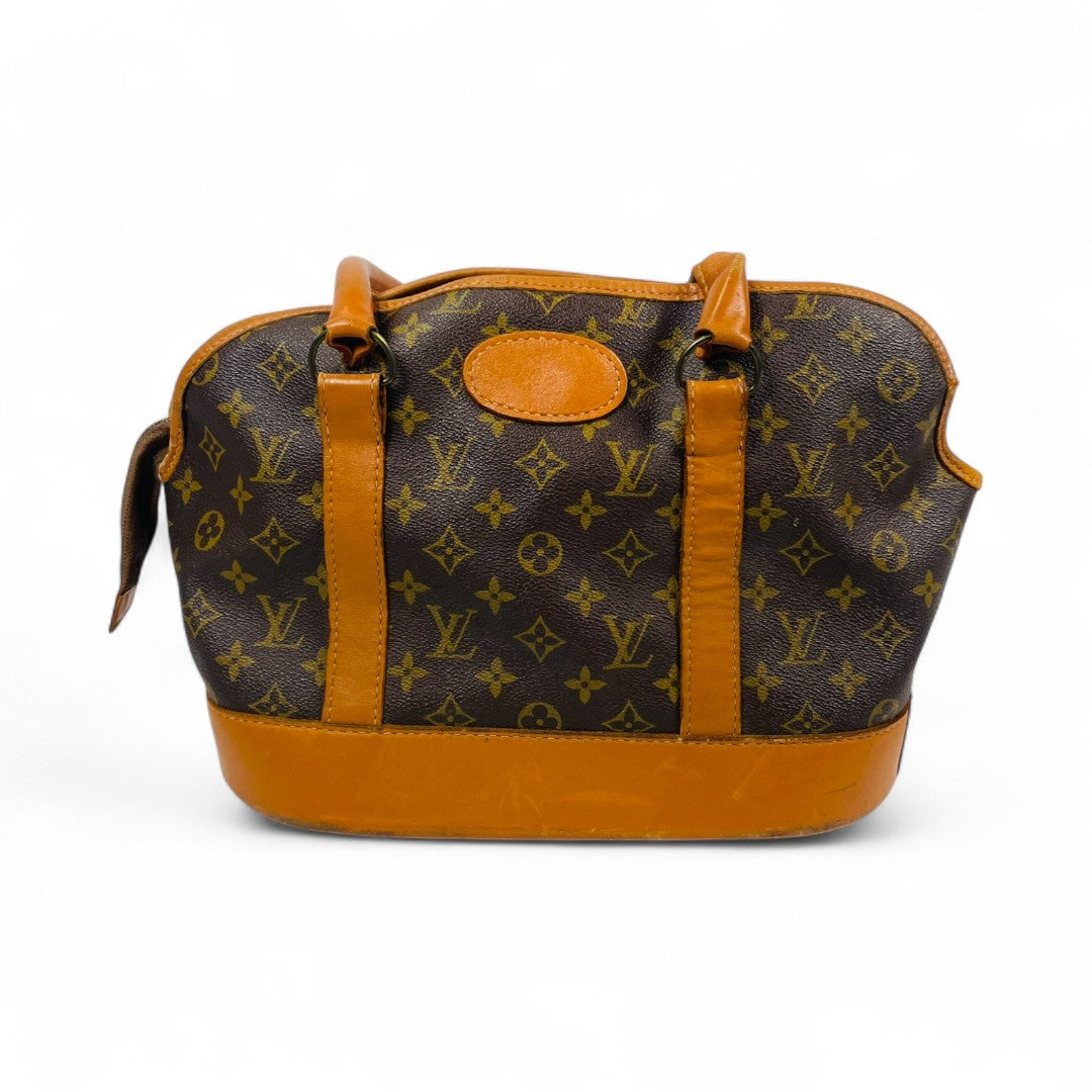 LOUIS VUITTON 1980's Vintage Monogram Handbag Made in U.S.A.