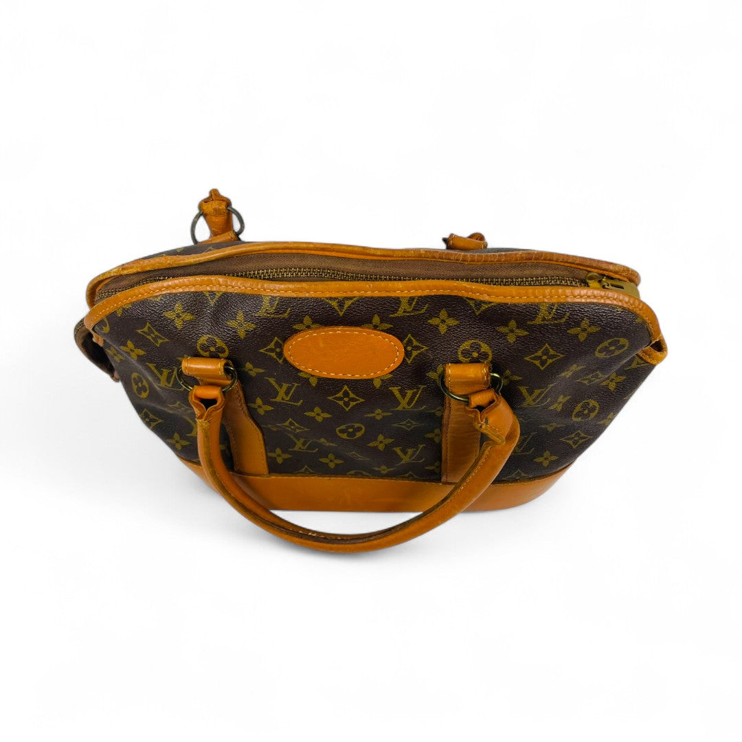 LOUIS VUITTON 1980's Vintage Monogram Handbag Made in U.S.A.