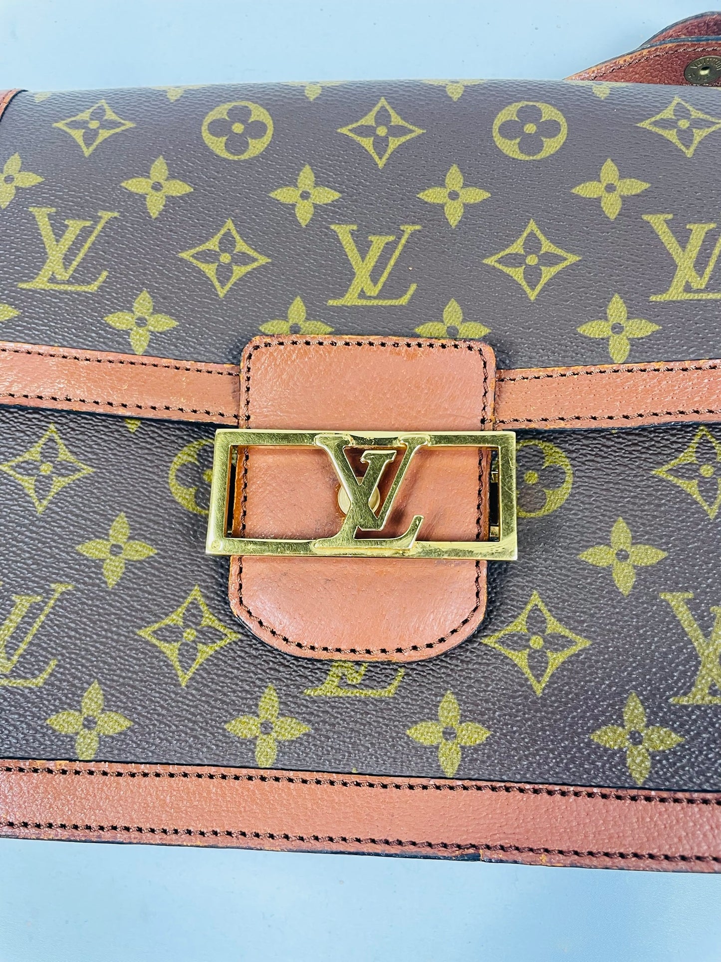 LOUIS VUITTON Monogram Sac Dauphine Shoulder Bag M51410