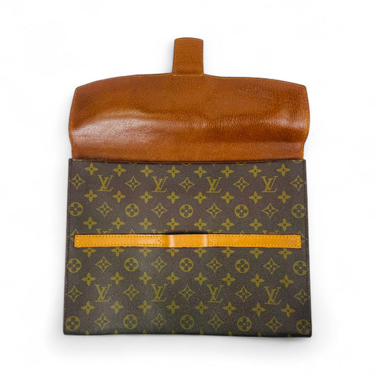 LOUIS VUITTON Monogram 1980's Document Case