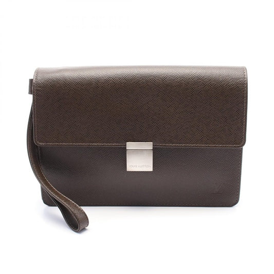 LOUIS VUITTON Monogram S?lenga Ta?ga Ardoise Clutch Bag M30782