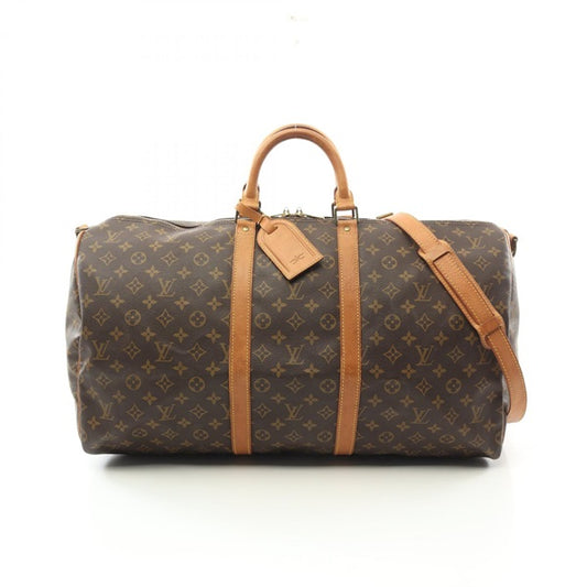 LOUIS VUITTON Monogram Keepall Bandouli?re 50 Boston Bag M41416