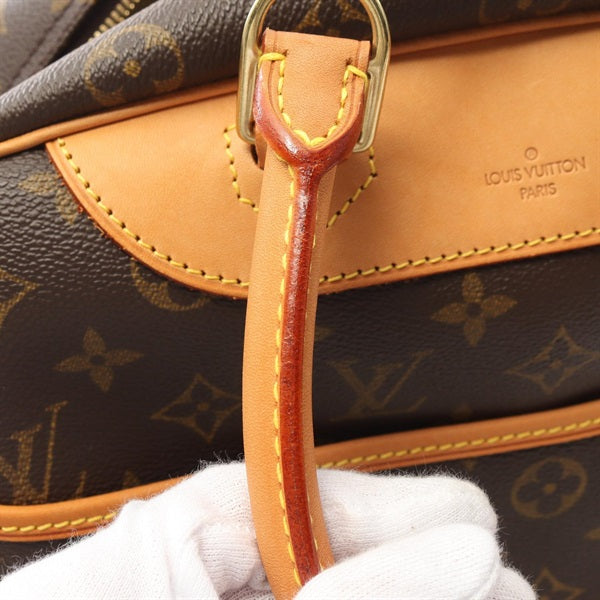 LOUIS VUITTON Monogram Deauville Bowling Vanity Handbag M47270