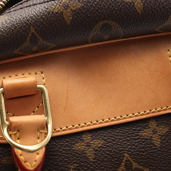 LOUIS VUITTON Monogram Deauville Bowling Vanity Handbag M47270