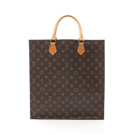 LOUIS VUITTON Monogram Sac Plat Tote Bag M51140
