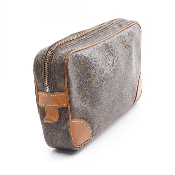 LOUIS VUITTON Monogram Marly Dragonne PM Clutch Bag M51827