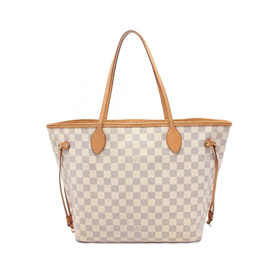 LOUIS VUITTON Damier Neverfull MM Tote Bag N51107