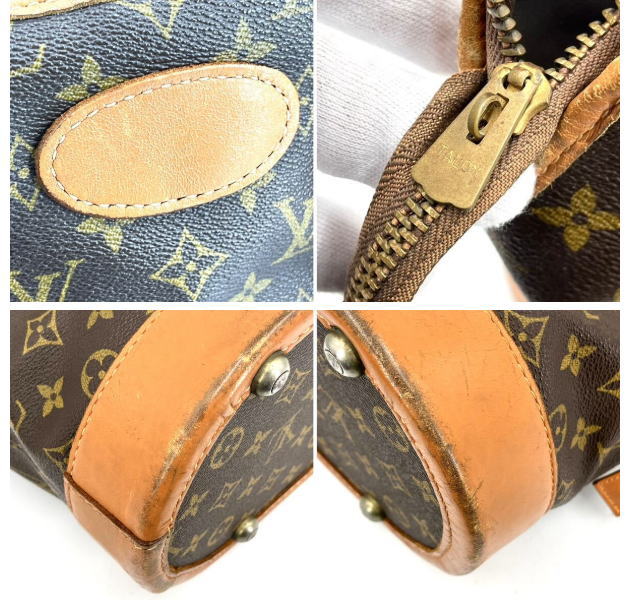 LOUIS VUITTON 1980's Vintage Monogram Handbag Made in U.S.A.