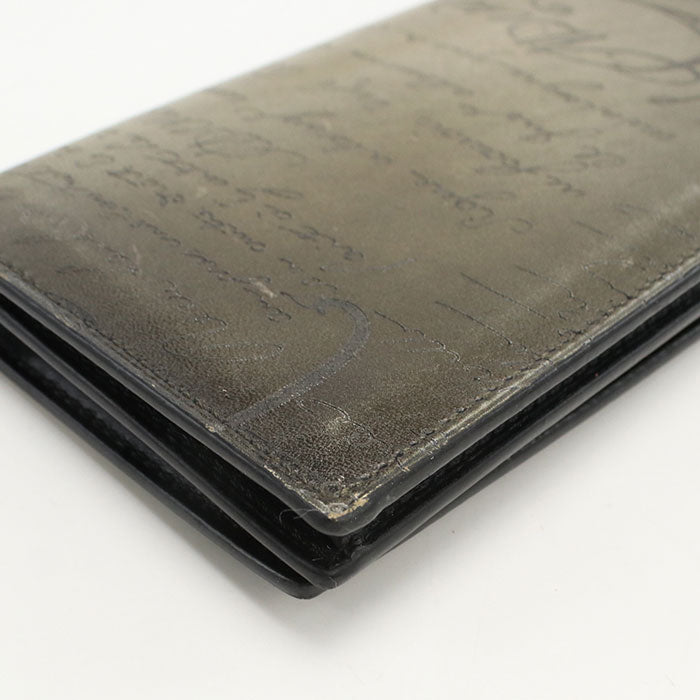 Berluti Santal Flap Long Wallet Purse folio/Venetian leather mens