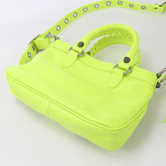 BALENCIAGA 2WAY neo cagoule 751523 Handbag leather Women