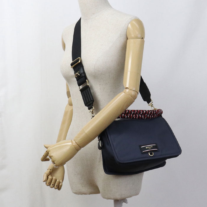 BALLY 2WAY Handbag Nylon Women