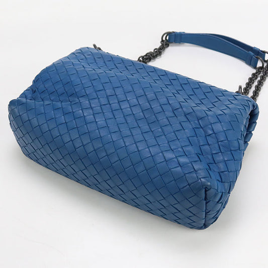 BOTTEGA VENETA Chain INTRECCIATO Shoulder Bag leather/ChainShoulder Bag Women