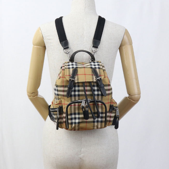 BURBERRY Backpack Nova Check Backpack Nylon Women's