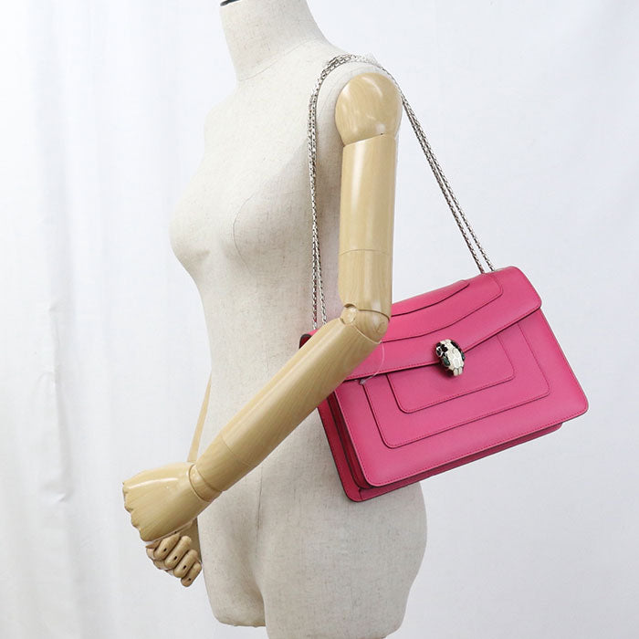 BVLGARI ChainShoulder Bag Serpenti Forever Shoulder Bag Calfskin Women