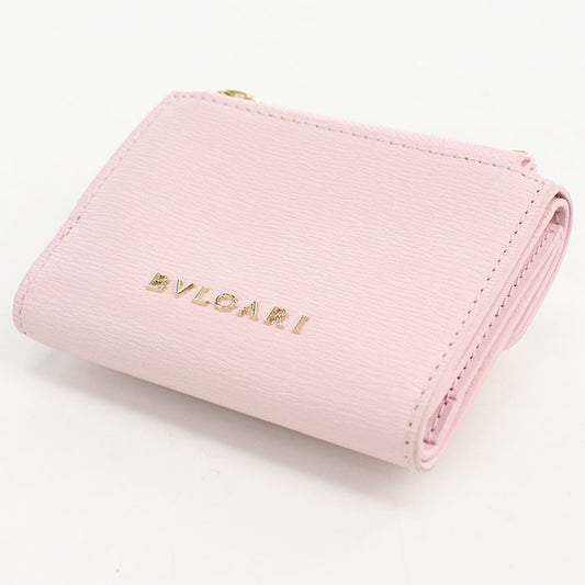 BVLGARI Serpenti Forever Three fold wallet Calfskin Women's