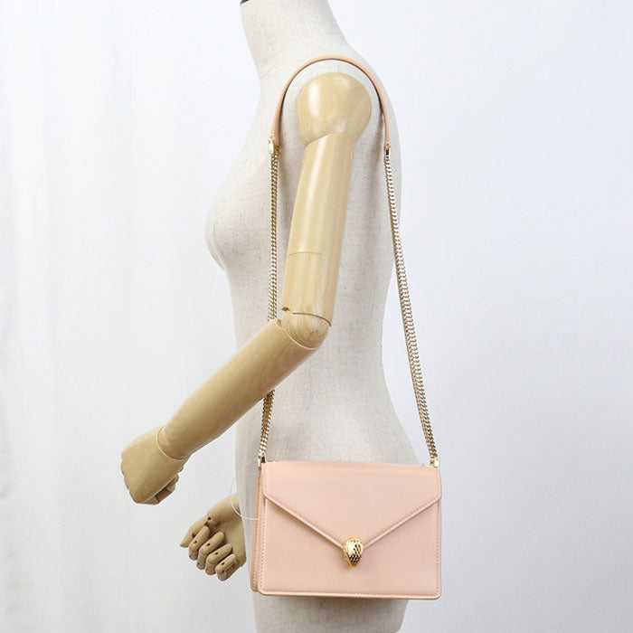 BVLGARI Chain Serpenti Forever Shoulder Bag leather Women