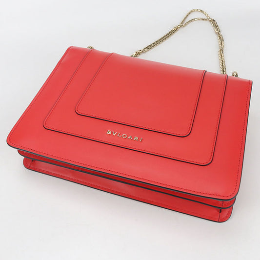 BVLGARI Chain Serpenti Forever Shoulder Bag Calfskin Women's