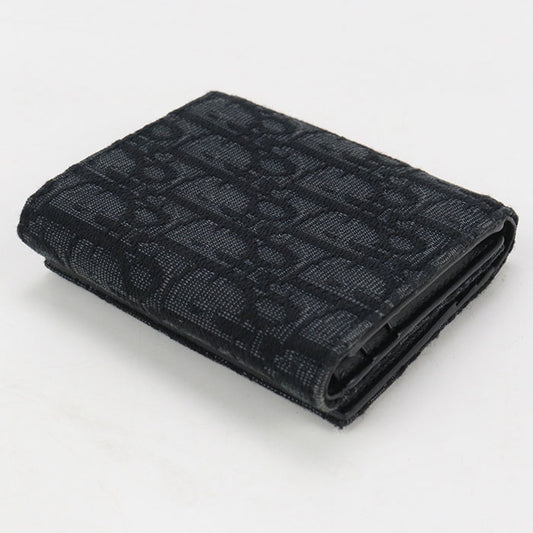 Dior Dior Oblique 2ESBH081YSE Tri-fold wallet/Jacquard mens