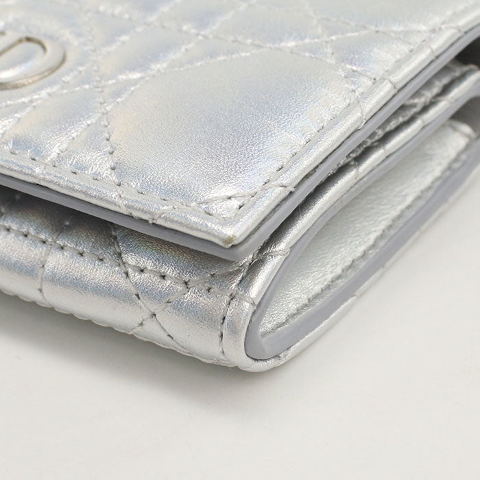 Dior Glycine Wallet Dior Caro S5132UWHC Bifold Wallet Calfskin Women