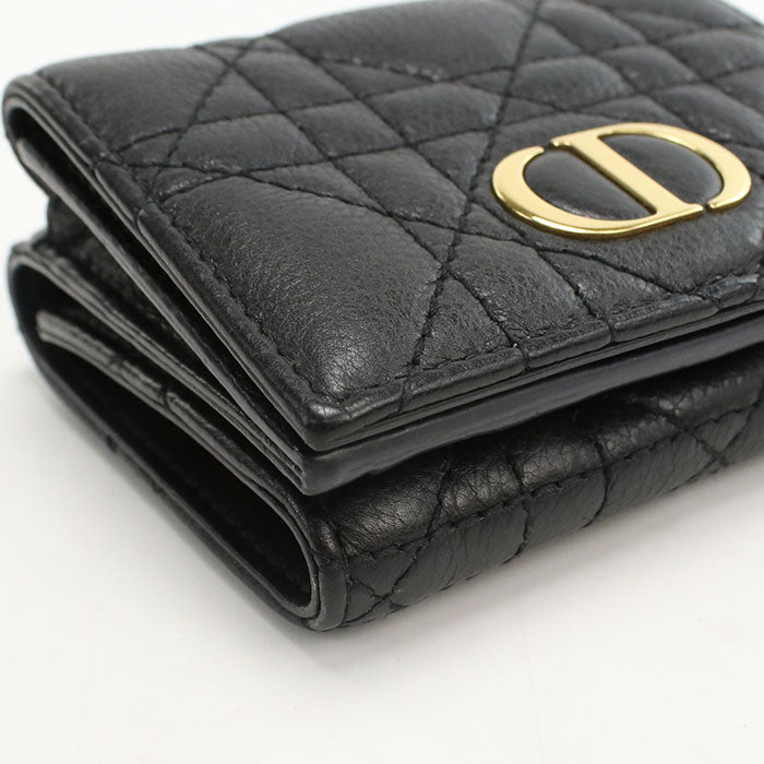 Dior Dior Caro Tri-fold wallet Calfskin Women