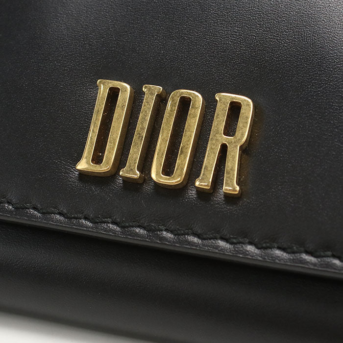Dior Three fold wallet Calfskin Women's