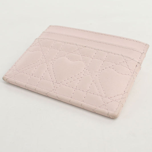 Dior Freesia Card Holder Dior Jolie Card Case/lambskin Women's