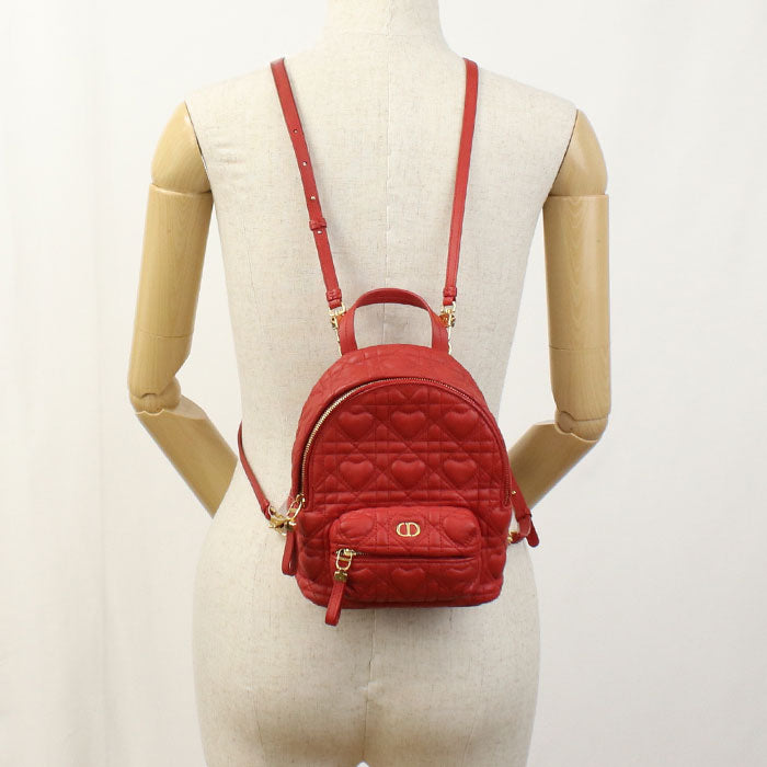 Dior Mini backpack Dior Caro Backpack lambskin Women